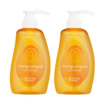 망고드랍 약산성 바디워시 망고오리지널 샤워젤 500ml, 2개
