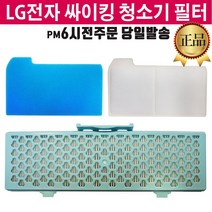 LG전자 싸이킹 청소기 정품 필터 모음 [즐라이프 당일발송], 1개, 스펀지필터
