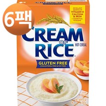크림 오브 라이스 글루텐 프리 핫 시리얼 14oz, 6팩