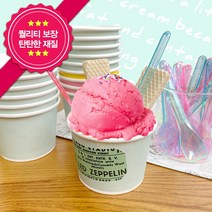 [소행섬] 아이스크림 컵 (민트), 100개입