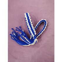 고대 길조 댄스 링 머리띠 몽콘 무에타이 세트 수제 암 완장 쥬얼리 킥복싱 파이팅 프랏지앗 헤드 후프, T.화이트블루배색암밴드