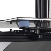 자동차콘솔 자동차트레이 콘솔박스 고온 실리콘 스페이서 핫 베드 레벨링 3D 프린터 CR-10 CR10S Ender-3 대체 스프링, 4.4PCS - 파란