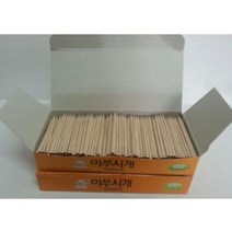 나무이쑤시개 단면 가정용/업소용 덕용 1곽 600개입 1박스 100곽 1 box 구매 원할 시 개수 100개 입력하세요, 1개