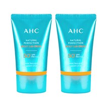 A.H.C 내추럴 퍼펙션 모이스트 선 크림 SPF50+ PA++++, 50ml, 2개
