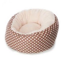 캣 라운지소파_도트브라운 애완용품 펫베드
