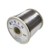더원소재 0.6mm~1.6mm 솔더와이어 유연실납 500g, RS60-1.6mm