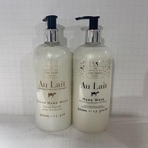 884034 The Scottish Fine Soaps Company Au Lait 크림 핸드 워시 2개 세트 아몬드 밀크 100ml35액량 온스 각 500ml17.5온스