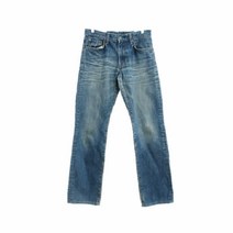 유니클로 중청 데님 스트레이트진 여자 8022