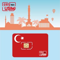 터키유심 유럽유심칩 - 투르크셀 무제한 데이터 통화, 택배수령, 01. 통화+데이터(3GB+3GB-15일)