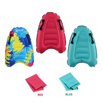 JC 휴대용 다기능 서핑 수영 워터해먹 서핑보드 매트(레드/블루/다색), 2pcs, 다색