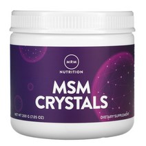 MRM Nutrition MSM 크리스탈 1 000mg 200g7.05oz 103216