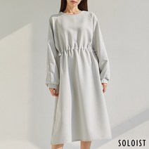 [솔로이스트] 그레이스풀 스트링 플레어 원피스 SADN1653