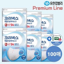 크리넥스 KF94 데일리 방역 마스크 새부리형 100매+카타리새니타이징와입스 화이트 대형 중형 소형, 리오더_화이트 100매, 크리넥스 KF94 데일리 방역 마스크 소형