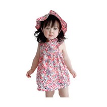 5myshop_리버티 플로럴 원피스 모자 세트 (0-24m) 204145 돌쟁이선물 여자아이 이쁜아기 예쁜 아동 여아 예쁜유아 귀여운_5myshop