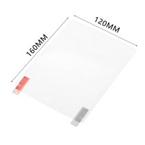 자동차 HUD 반사 필름 헤드 업 디스플레이 보호 스크린 소비 과속 액세서리 4.7x3.5 인치, 04 160x120mm