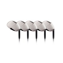 골프 라이프 핸드메이드 가죽 아이언커버 5p, 화이트