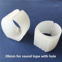 10Pcs 의자 다리 팁 캡 U 형 고무 가구 발 테이블 끝 커버 바닥 보호기, [03] Black-8mm