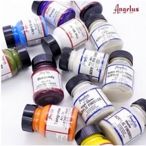 엔젤러스 [엔젤러스] 아크릴 Leather Paint 레더페인트 84color-용량1oz, #197 PaleYellow, 1개