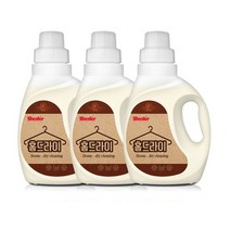 아토세이프 쉬슬러 홈드라이 액체 세탁세제 650ml 3개, 단품없음
