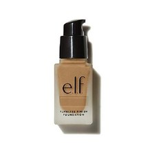 e.l.f.Flawless Finish 파운데이션 경량 중간 커버력 세미매트 20ml, 20ml (1팩), Cashew 캐슈