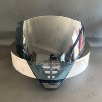 ICON 에어플라이트용 헬멧 바이저 오토바이 렌즈 얼굴 가리개 교체 액세서리, 02 black