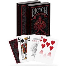 Bicycle 신림 매직 스페셜 에디션 플레잉 트럼프 게임 카드 덱 블랙 1개, 자전거 신림 매직 스페셜 에디션 플레이 카드