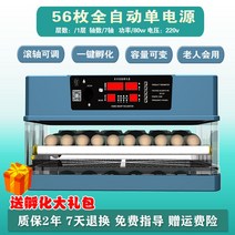 인큐베이터 소형 가정용 인큐베이터 전자동 스마트 달걀새 오리거위 앵무새 미니어처 병아리 부화기-49386, 옵션19