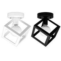 LED 플럭스 직부등 12블랙 화이트 생활용품 LED전등 조명 전등 인테리어등