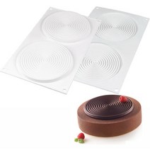 비앤씨마켓 실리콘몰드-Big Tourbillon 100(140mm*2구), 1개, 상세설명참조