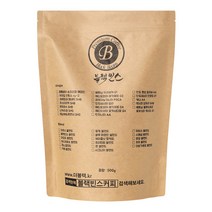 블랙빈스 인도네시아 만델링 G1, 1.분쇄하지않음(원두콩상태), 500g, 1개