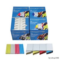 핫굿오미야 탄산 분필(4색/1갑100본), 노랑