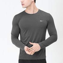 빌락트 남성용 에어핏 기능성 데일리 긴팔 라운드 티셔츠