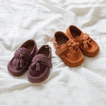 리얼세무 태슬방울 여아 남아 베이비 키즈 유아동로퍼