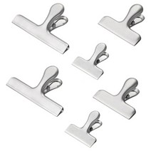 율라라 스테인레스 스틸 다용도 봉지집게 6p, 1set