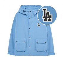 MLB 엠엘비 베이직 미디움로고 바람막이 D.Sky Blue 3AWJB0134-07SBD