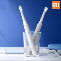 샤오미 미지아 초음파 전동 칫솔 T100 화이트, 그린, 그린