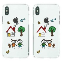 아이폰XS케이스 너나우리 소프트젤리케이스 아이폰6/6S:나와너, 1개