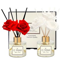 오마르 퍼퓸디퓨저 120ml 1+1 디퓨저세트, 퓨어국화