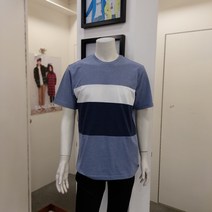뱅뱅 여름 반값 깔끔한 배색 반팔 티셔츠
