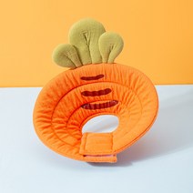 아로니안 강아지 고양이 쿠션 넥카라 당근