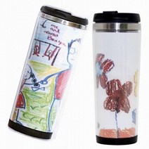 원터치 이중 스텐 텀블러 만들기 DIY 물병 400ml