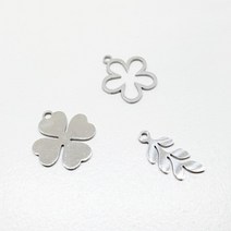 동대문153 [DSP-0002]동대문 악세사리 재료 부자재 도매 써지컬 팬던트 클로버