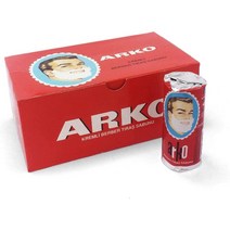 아르코 ARKO 쉐이빙 솝 면도 비누 75g X 12개