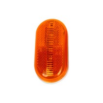 국산 LED 둥근 사각 램프 마커등 GL-25 24V 대형차 화물차용, 옐로우