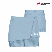 마스터바니에디션 골프 masterbunnyedition여성 플리츠 언발 큐롯 스커트 M421A1PC367_BL, 0-0, BL