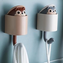 벽옷걸이 마스크 보관 수납 걸이 벽후크 고리/벽옷걸이/아기방꾸미기/아이방꾸미기/벽걸이옷걸이/걸이/벽후크/벽고리/다용도걸이/벽에붙이는고리, 그레이