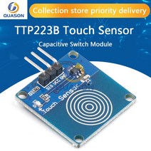 TTP223B arduino용 1 채널 조그 디지털 터치 센서 정전 용량 방식 스위치 모듈 액세서리