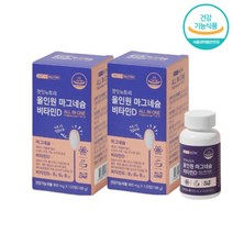 2통(8개월) 식약처인증 올인원 마그네슘 비타민 신경근육 뼈건강 영양제 보조제 부족한 영양소 에너지생성 B1 B2 직장인 40대 50대 할머니 할아버지 수험생 홈쇼핑 직구 부모님 야근 집들이