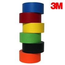 칼라 종이 마스킹테이프 48mm x 40M 6색 택1 종이테잎, 03 옵션 _ 3M 그린색