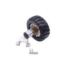 리니어모터 가이드모터 인코더가 있는 DC3V6V12V 기어 모터 43mm 휠 커플 링 브래킷 키트 DiY Arduino 로, 14 2000_03 12V